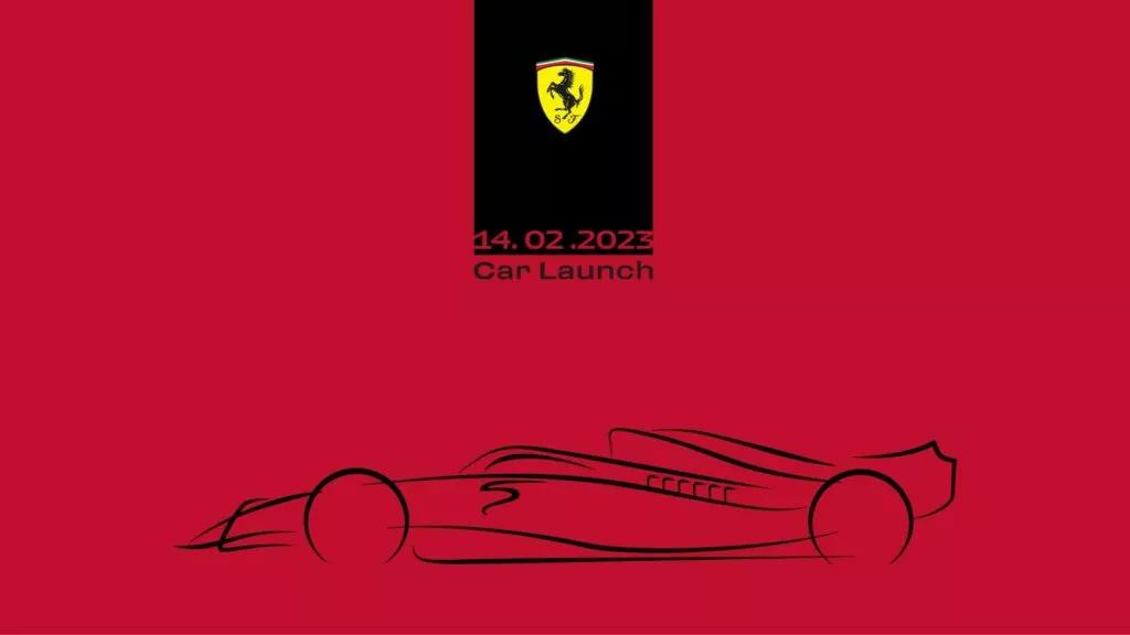 Ferrari Fórmula 1 2023. Teaser.
