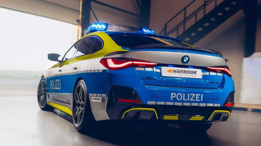 BMW i4 M50: tuneado por AC Schnitzer para la policía alemana 17 Motor16 2022 bmw i4 ac schnitzer tune it safe 20 Motor16