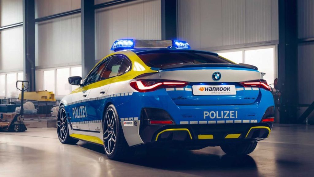 BMW i4 M50: tuneado por AC Schnitzer para la policía alemana 19 Motor16 2022 bmw i4 ac schnitzer tune it safe 22 Motor16