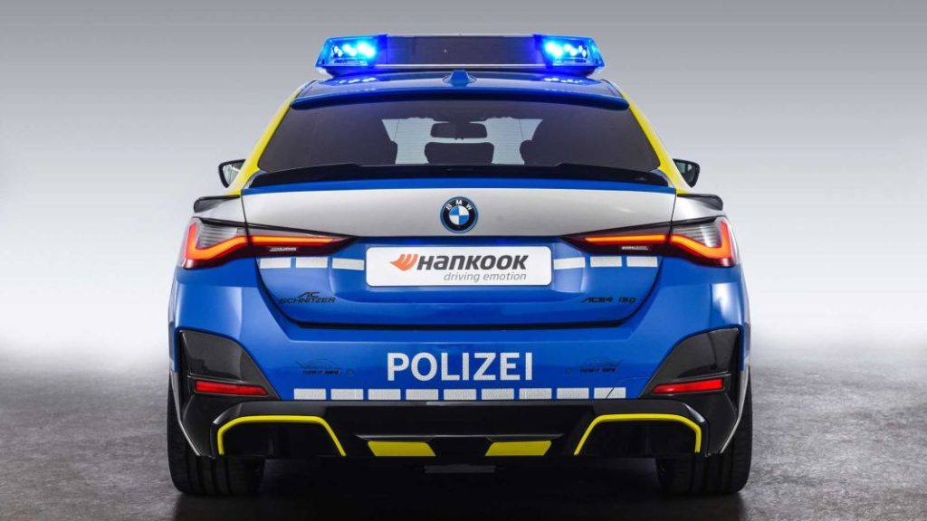 BMW i4 M50: tuneado por AC Schnitzer para la policía alemana 4 Motor16 2022 bmw i4 ac schnitzer tune it safe 27 Motor16