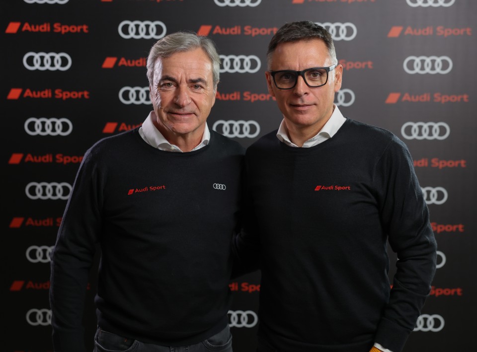 Carlos Sainz y Lucas Cruz. Imagen.