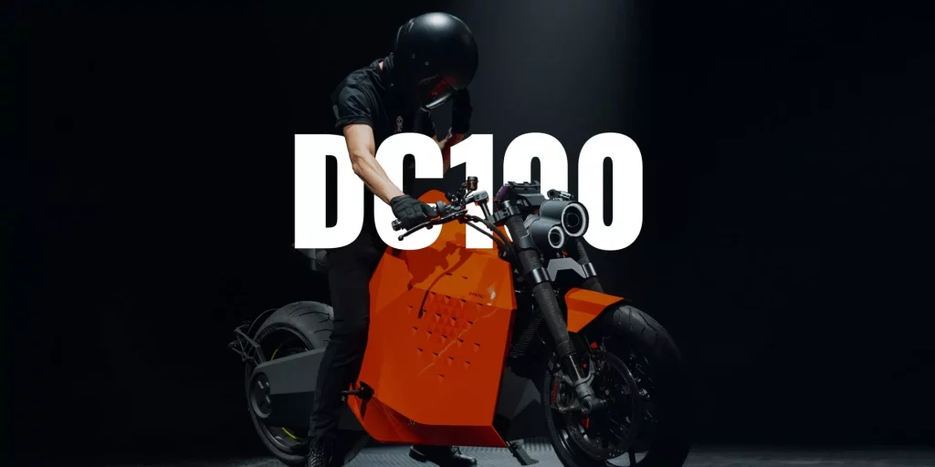 Davinci DC100: una escultural moto eléctrica que llega desde China 1 Motor16 Davinci DC100. Imagen estática.