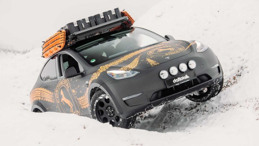 Delta4x4 convierte tu Tesla Model Y en un auténtico todoterreno 3 Motor16 2022 delta4x4 tesla model y offroad 2 Motor16