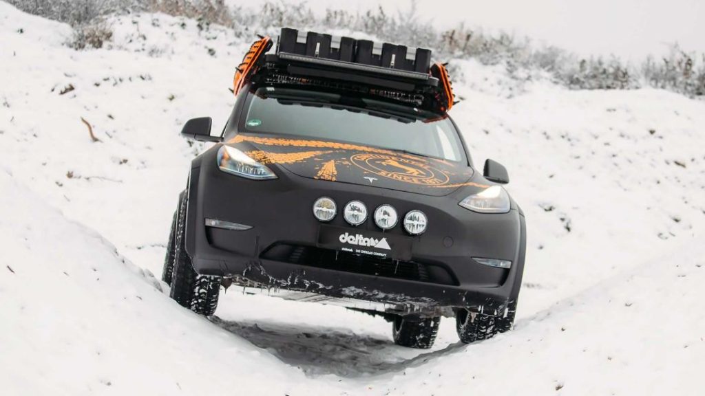 Delta4x4 convierte tu Tesla Model Y en un auténtico todoterreno 5 Motor16 2022 delta4x4 tesla model y offroad 4 Motor16