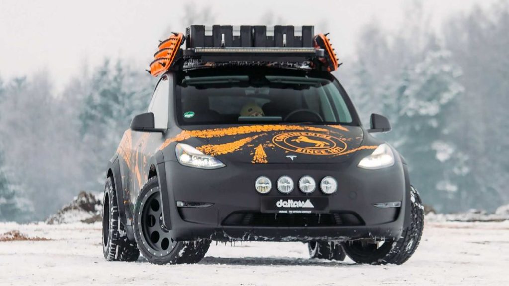 Delta4x4 convierte tu Tesla Model Y en un auténtico todoterreno 7 Motor16 2022 delta4x4 tesla model y offroad 6 Motor16