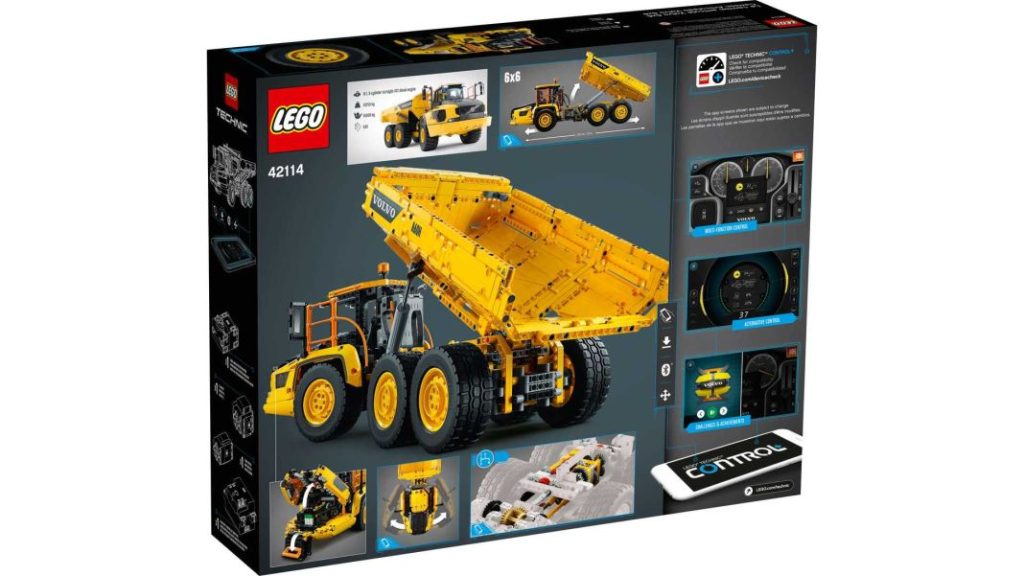 Lego Technic se anima con las cargas pesadas y con este Volvo 6x6 16 Motor16 2022 lego technic 6x6 volvo hauler 14 Motor16