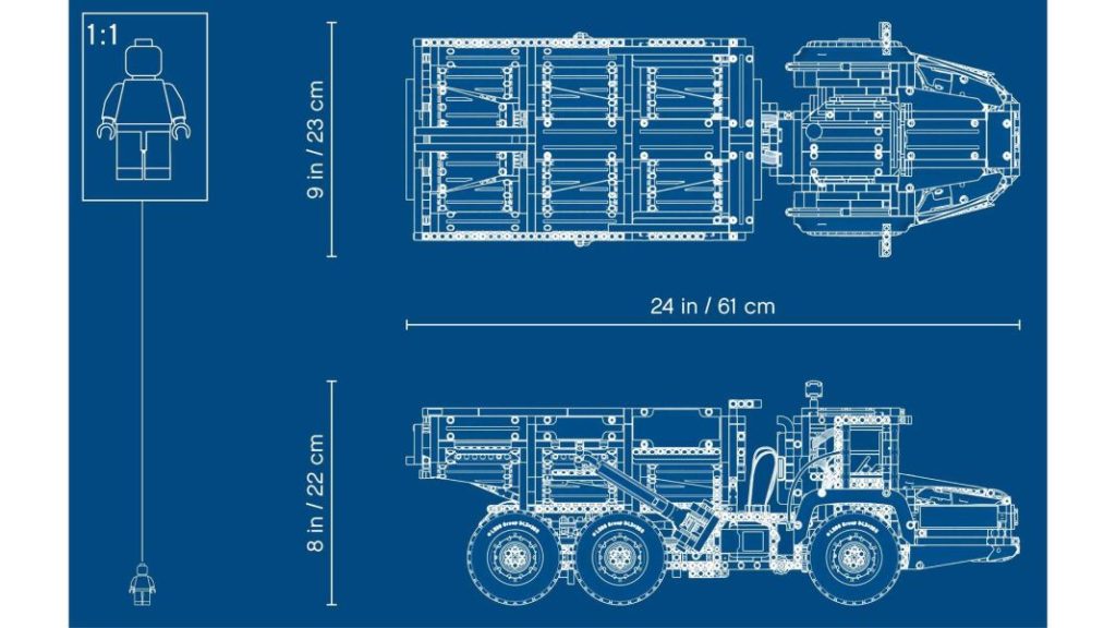 Lego Technic se anima con las cargas pesadas y con este Volvo 6x6 17 Motor16 2022 lego technic 6x6 volvo hauler 15 Motor16