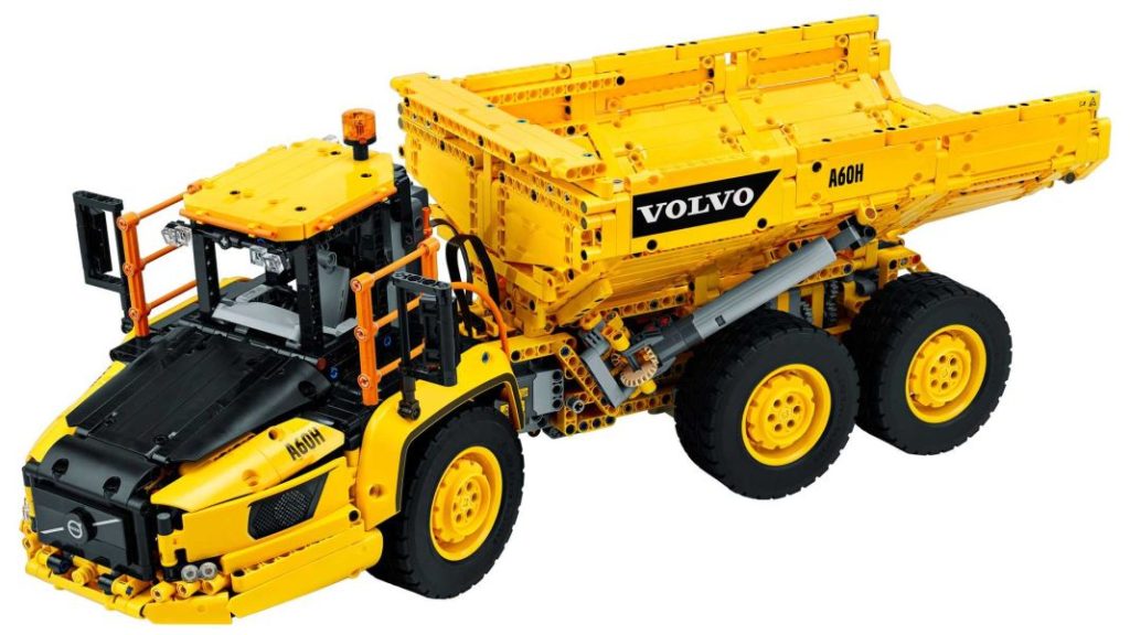 Lego Technic se anima con las cargas pesadas y con este Volvo 6x6 6 Motor16 2022 lego technic 6x6 volvo hauler 4 Motor16