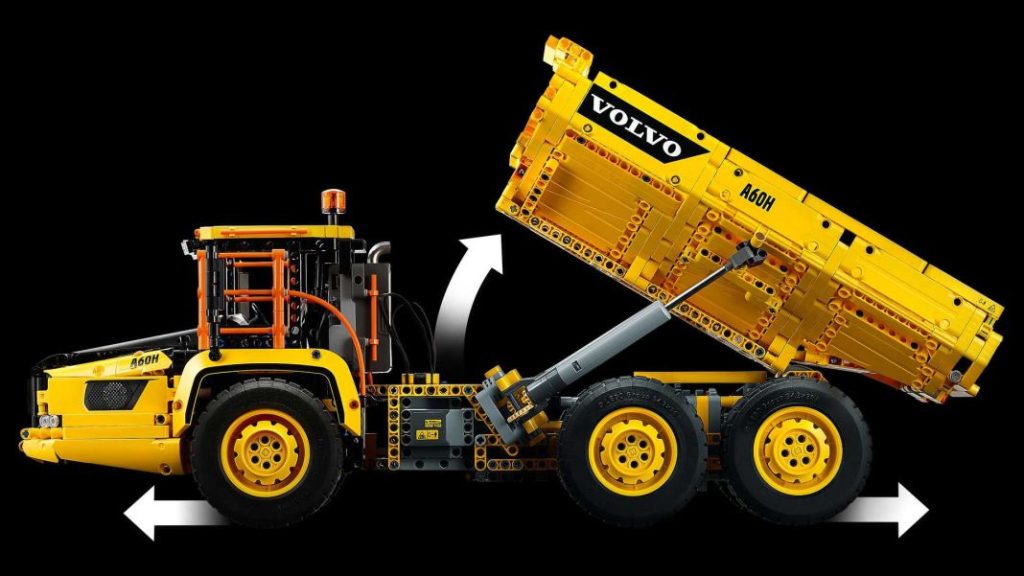 Lego Technic se anima con las cargas pesadas y con este Volvo 6x6 7 Motor16 2022 lego technic 6x6 volvo hauler 5 Motor16