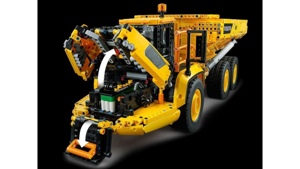 Lego Technic se anima con las cargas pesadas y con este Volvo 6x6 8 Motor16 2022 lego technic 6x6 volvo hauler 6 Motor16