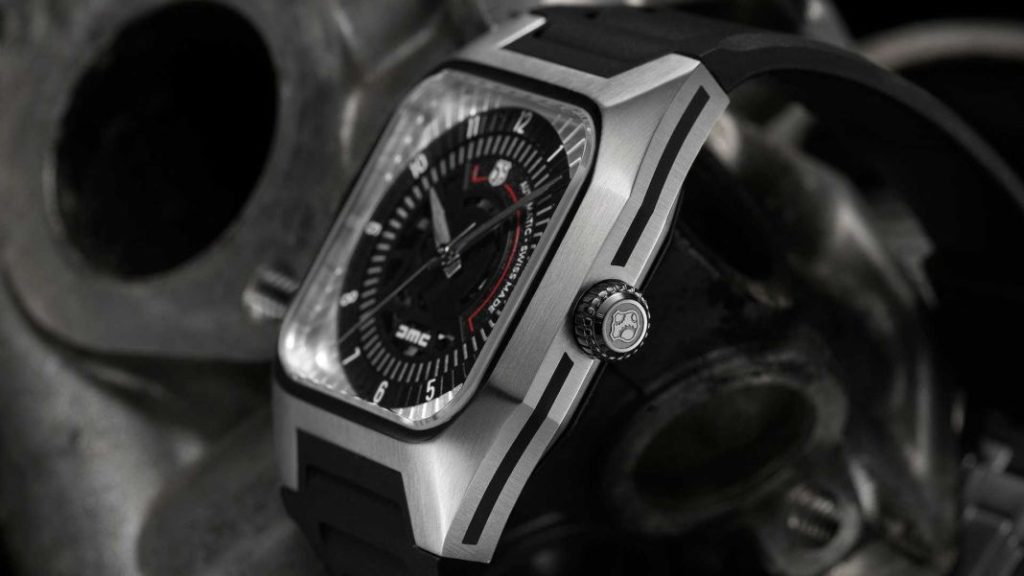 Con un viejo DeLorean REC Watches ha creado estos relojes 2 Motor16 Reloj SPX DeLorean. Imagen.