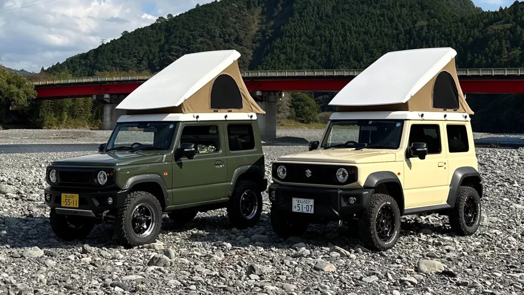 Suzuki Jimny Kamado Canotier Camper. Imagen exterior.