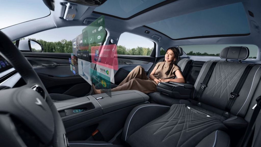 Voyah Zhuiguang: una impresionante berlina eléctrica para China 4 Motor16 Voyah Zhuiguang. Imagen interior.