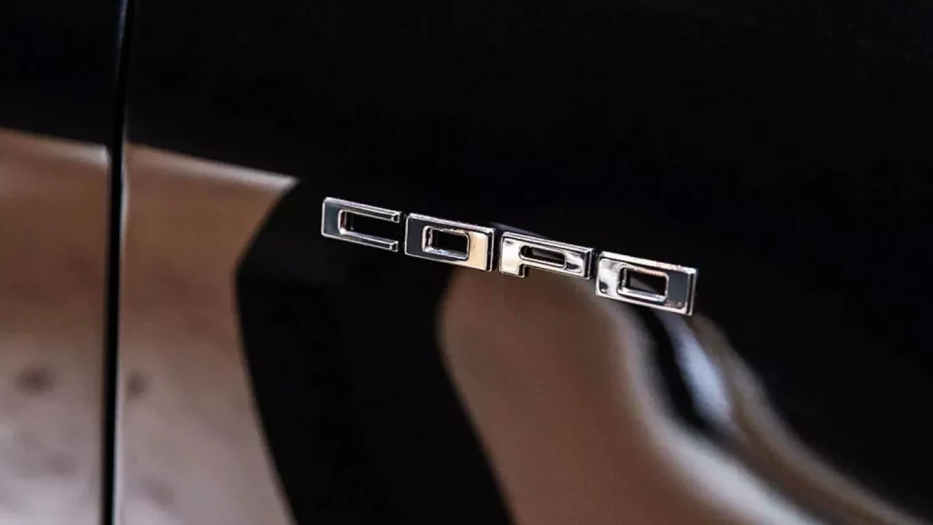 Chevrolet Camaro COPO 632. Imagen emblema.