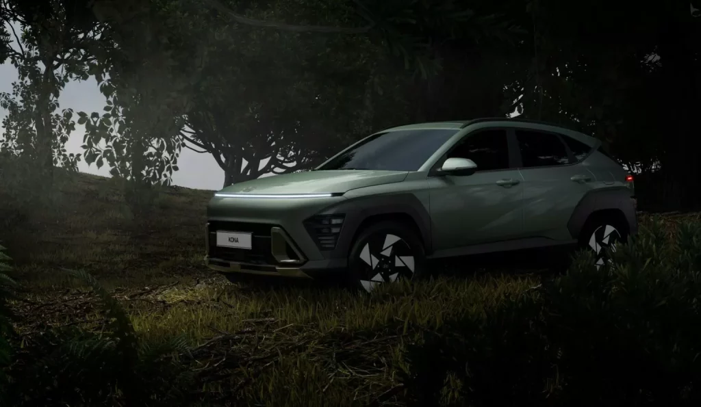 Hyundai Kona 2023. Imagen estática exterior.