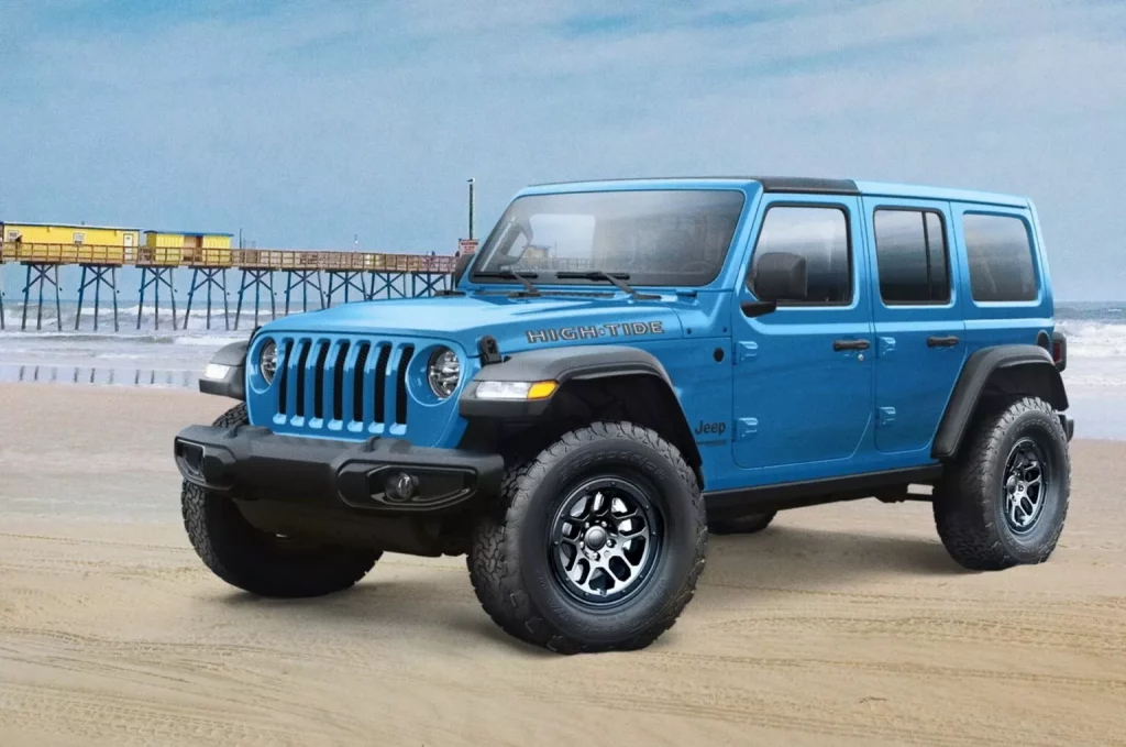 Jeep Wrangler High Tide. Imagen estática.