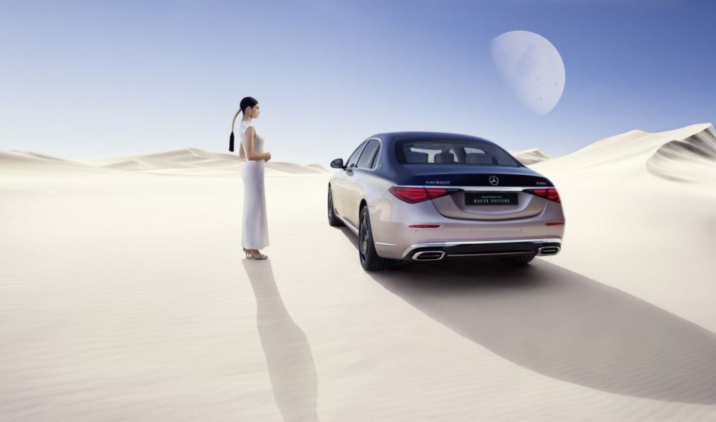 Haute Voiture: el Mercedes-Maybach más exclusivo de la historia 3 Motor16 Mercedes-Maybach S 680 Haute Voiture. Imagen estática trasera.