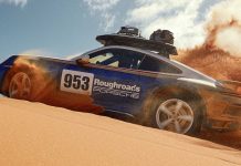 El pastizal que cuesta la decoración Rally del Porsche 911 Dakar