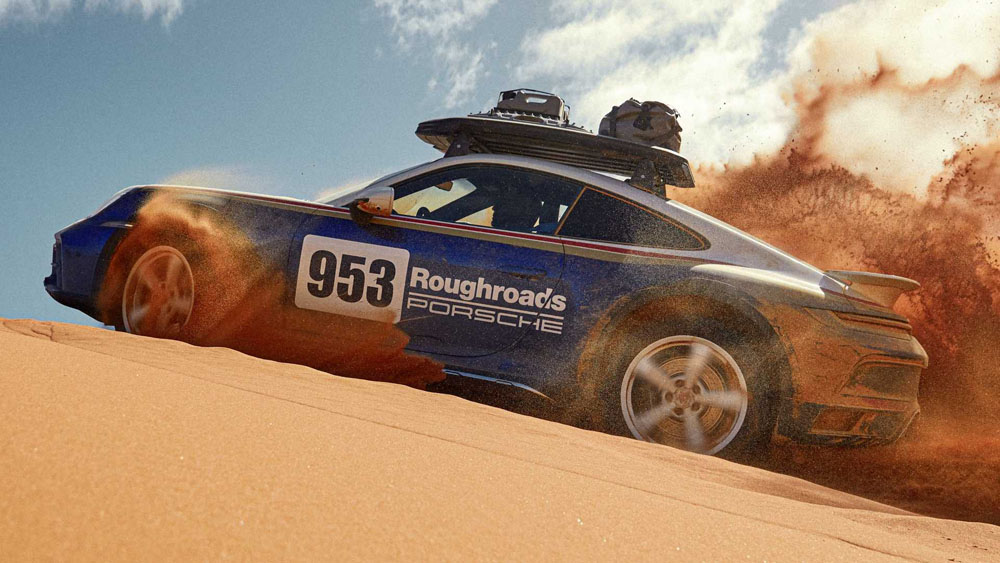 Porsche 911 Dakar. Imagen movimiento.