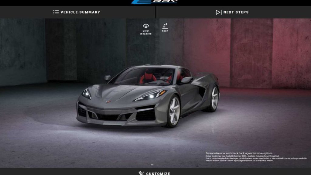 Corvette E-Ray: su versión electrificada se escapa antes de tiempo 8 Motor16 2024 chevrolet corvette e ray visualizer 10 Motor16