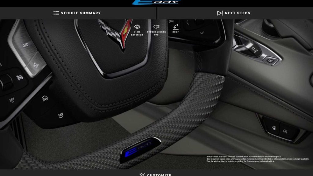 Corvette E-Ray: su versión electrificada se escapa antes de tiempo 19 Motor16 2024 chevrolet corvette e ray visualizer 16 Motor16