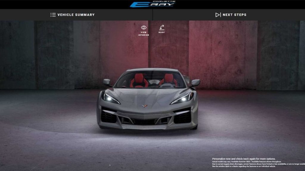 Corvette E-Ray: su versión electrificada se escapa antes de tiempo 5 Motor16 2024 chevrolet corvette e ray visualizer 5 Motor16