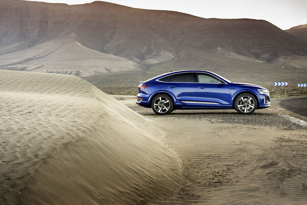 Conducimos el Audi Q8 e-tron. Más lejos, más rápido… mejor 30 Motor16 Audi Q8 e tron ultrablue07 Motor16