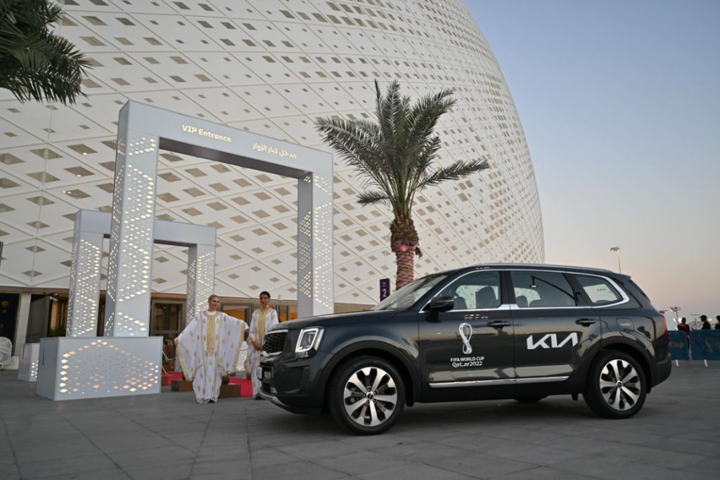 Los coches de Hyundai y Kia que movieron el Mundial de fútbol 2 Motor16 Kia mundial qatar4 Motor16