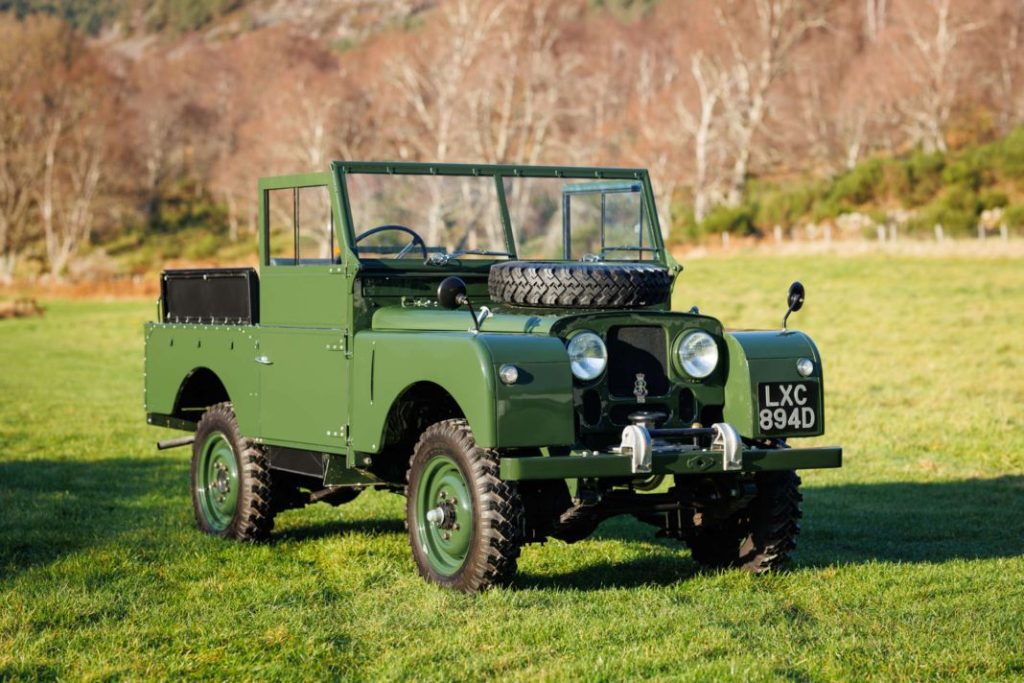 A la venta un Land Rover Serie 1 de 1953 de la Familia Real Inglesa 4 Motor16 L Rover Rean M16 1 1 Motor16