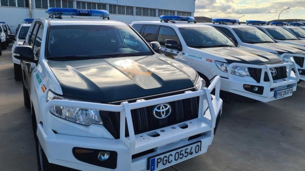La flamante flota de 175 todoterrenos que ha recibido la Guardia Civil 1 Motor16 Land Cruiser