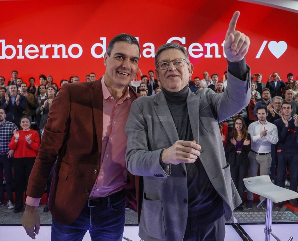 Pedro Sanchez y Ximo Puig Motor16