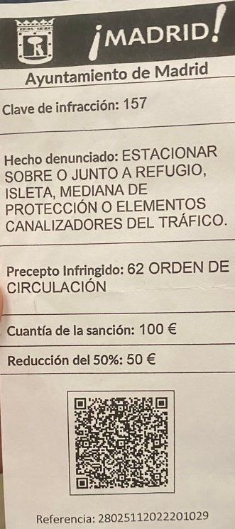 multa falsa
