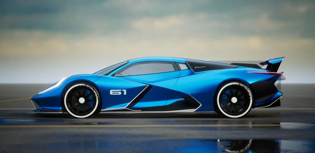 Estrema Fulminea: el bólido eléctrico que busca récord en Nürburgring 3 Motor16 2023 Estrema Fulminea 1 Motor16