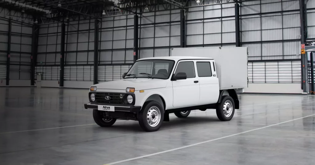 2023 Lada Niva Legend. Imagen estática.