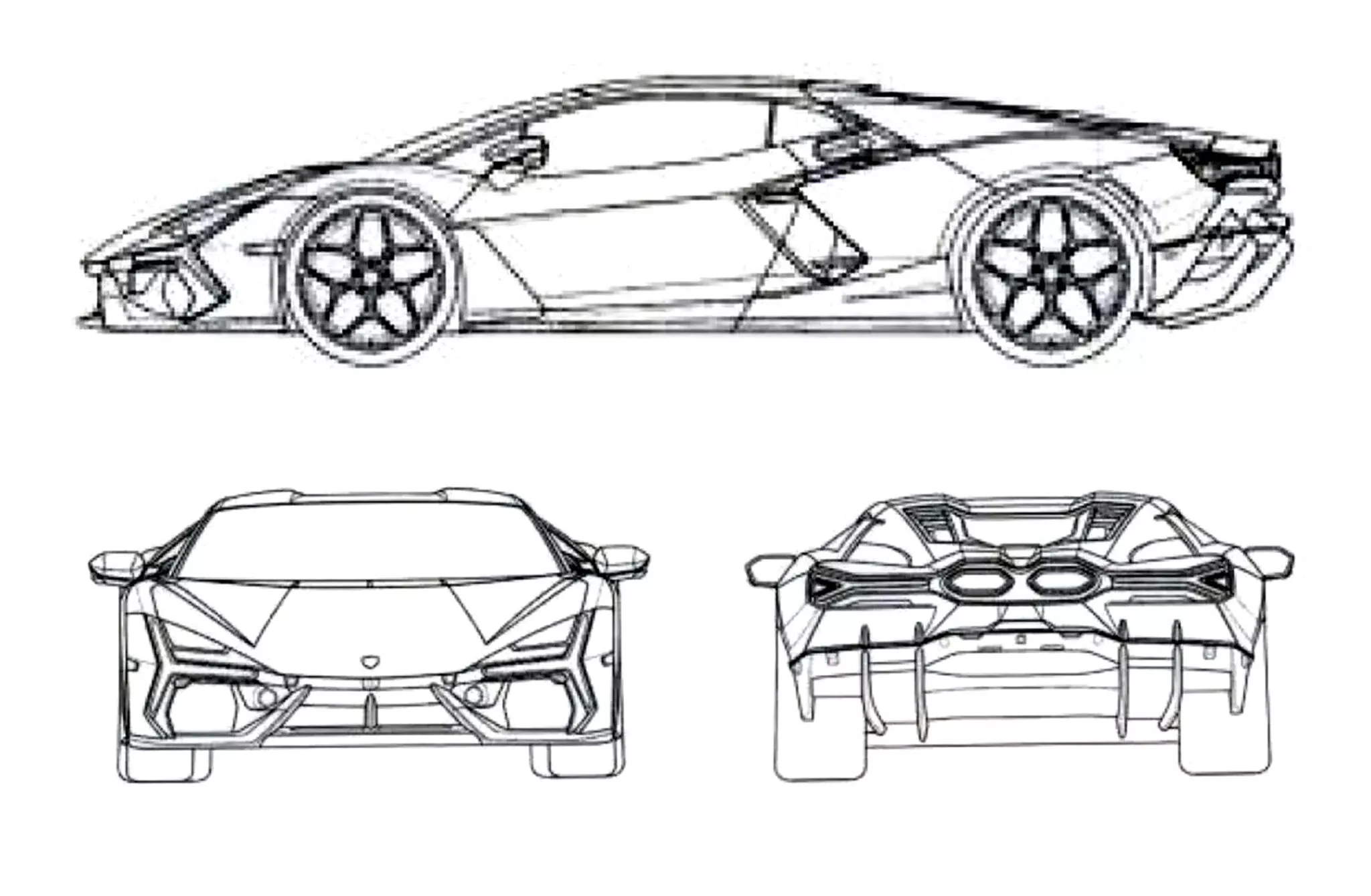 Lamborghini Aventador: se dice que este es su sucesor