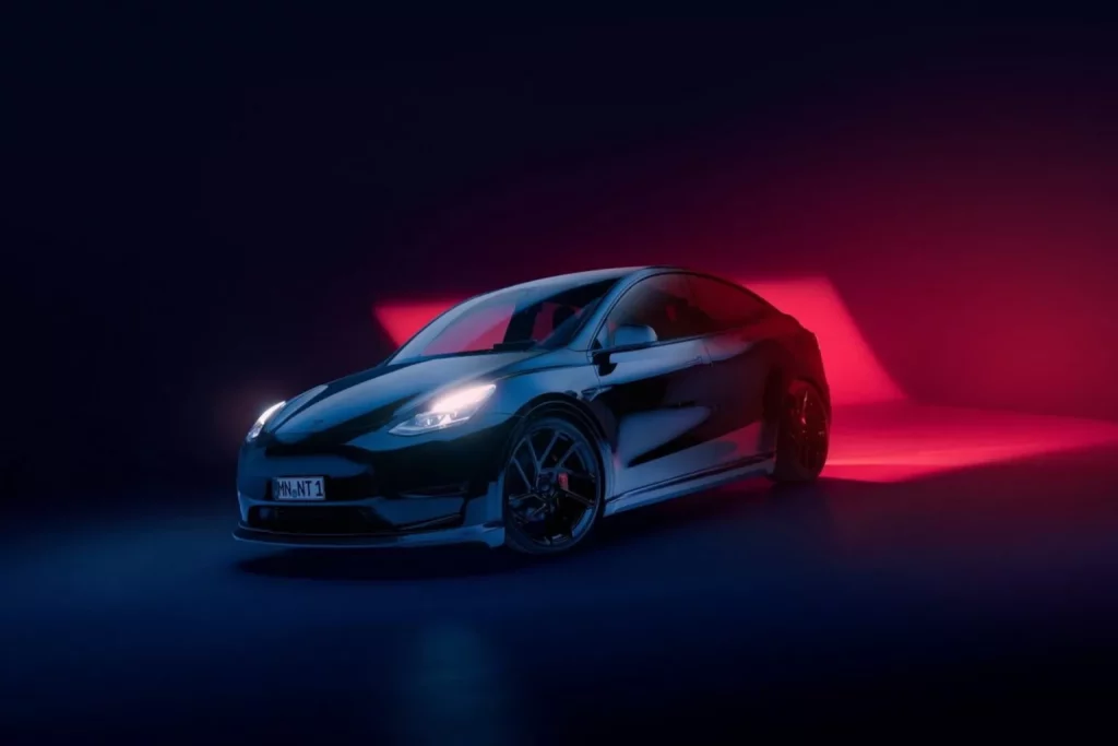 Tesla Model Y: el que faltaba por pasar por manos de Novitec 3 Motor16 2023 Novitec Tesla Model Y. Imagen estática estudio frontal.