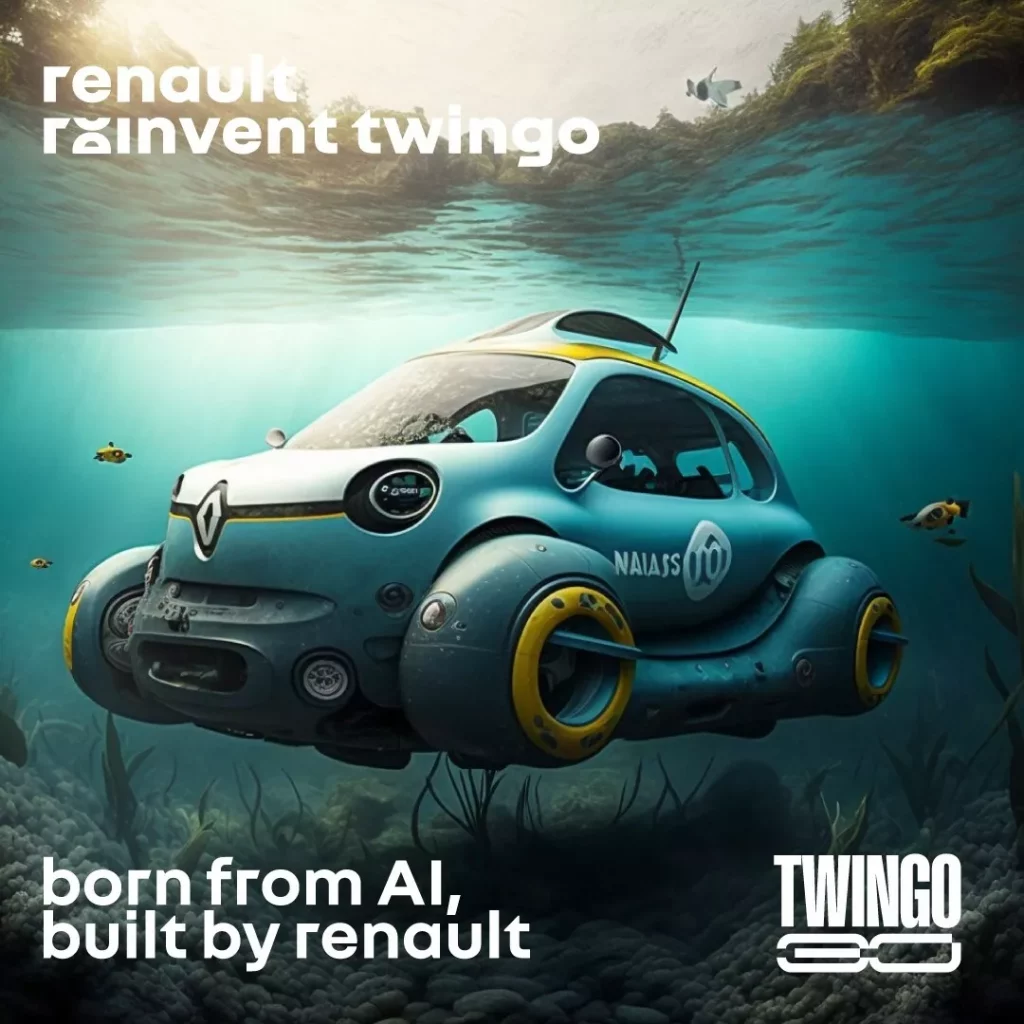 2023 Renault Twingo IA. Imagen.