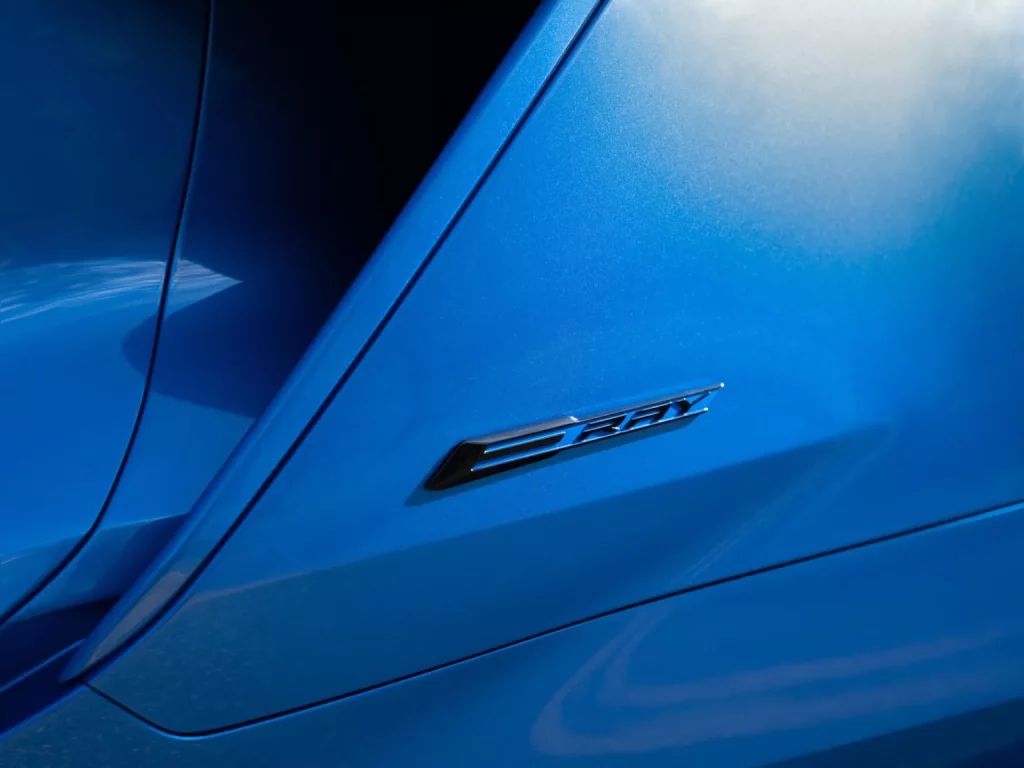 2023 Chevrolet Corvette E-Ray. Imagen detalle exterior.