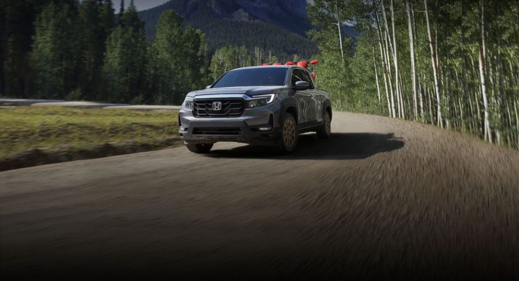 2023 Honda Ridgeline. Imagen movimiento.
