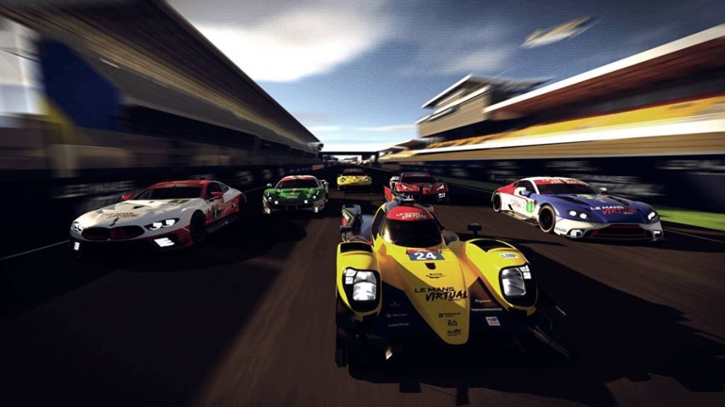 2022 Max Verstappen 24 Horas de Le Mans virtuales. Imagen.