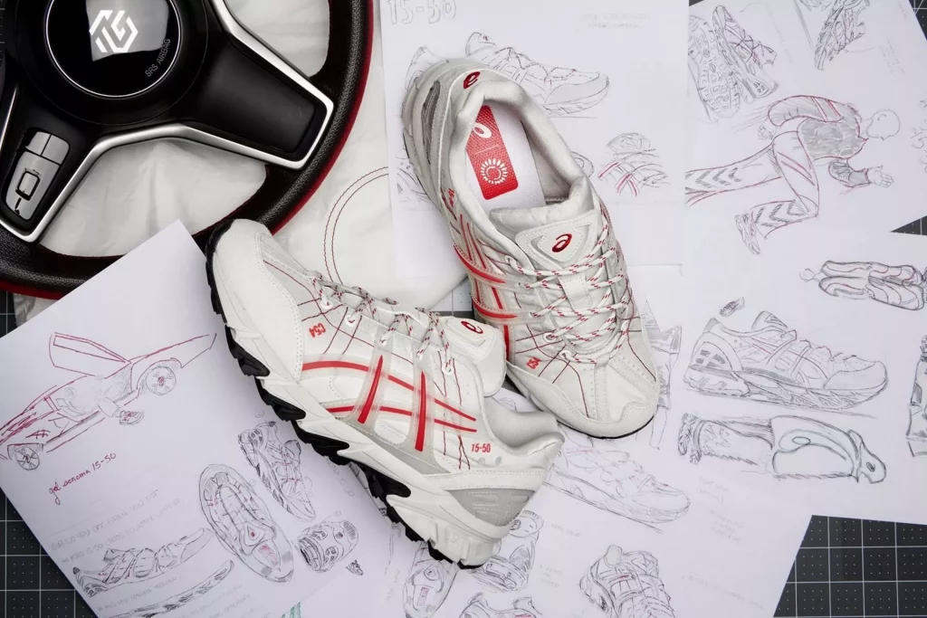 2023 Asics zapatillas airbag. Imagen.