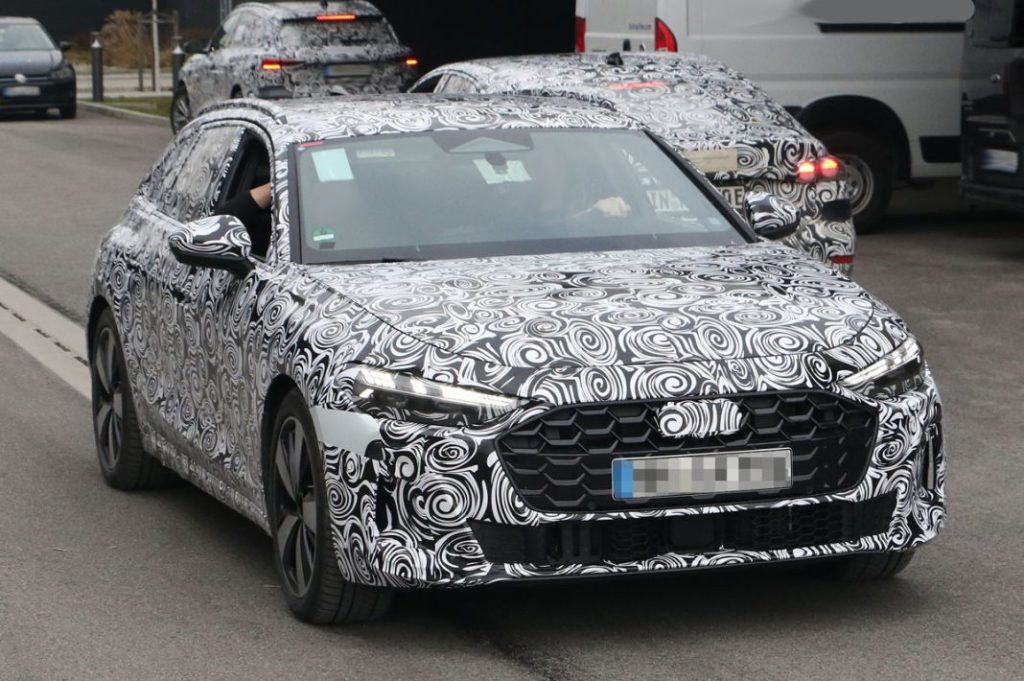 Nuevo estilo de camuflaje para el Audi A4 Avant 19 Motor16 Audi A4 Avant less camo 17 Motor16