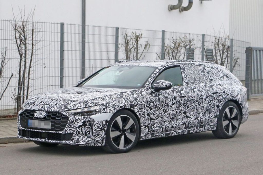 Nuevo estilo de camuflaje para el Audi A4 Avant 6 Motor16 Audi A4 Avant less camo 4 Motor16