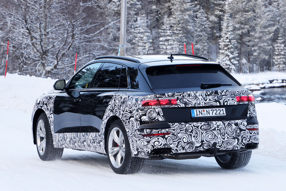Audi Q8: sigue el trabajo 14 Motor16 Audi Q8 facelift winter 12 Motor16