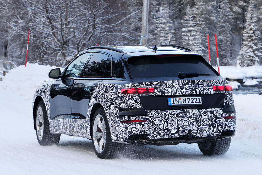 Audi Q8: sigue el trabajo 15 Motor16 Audi Q8 facelift winter 13 Motor16