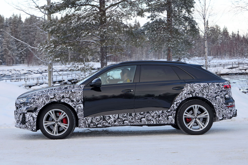 Audi Q8: sigue el trabajo 9 Motor16 Audi Q8 facelift winter 7 Motor16