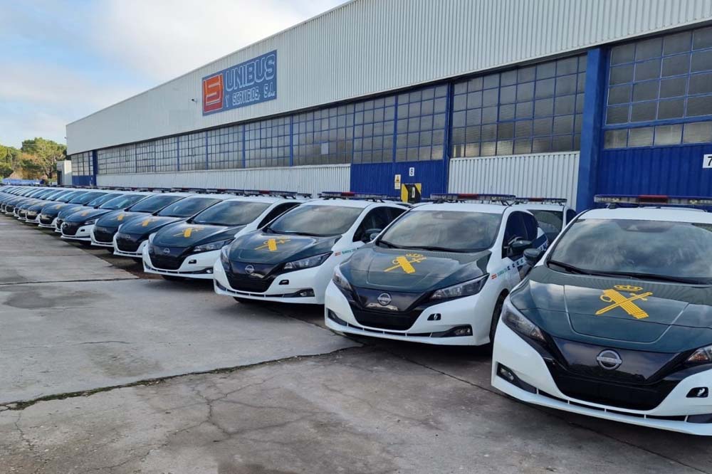 Los coches eléctricos de la Guardia Civil, parados por falta de cargadores 1 Motor16 Guardia Civil