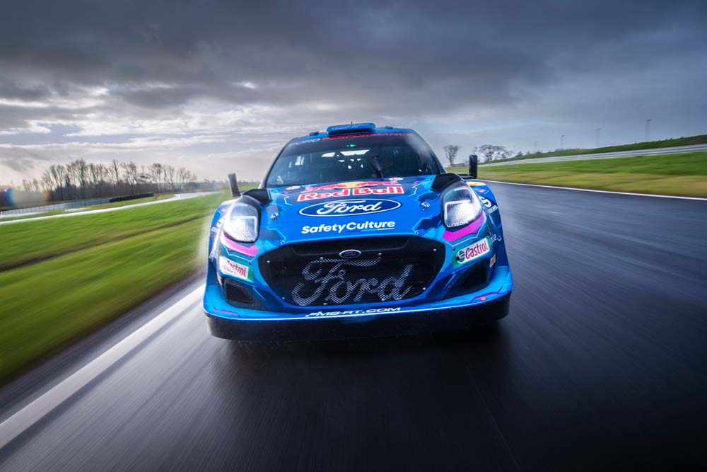 Así luce el nuevo Ford Puma de rallys 1 Motor16 Ford Puma Rally1 2023.
