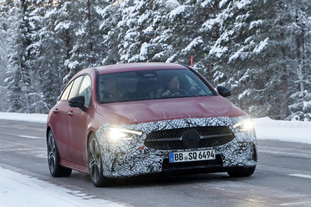 Le toca pasar frío al Mercedes CLA Shooting Brake 1 Motor16 Mercedes CLA Shooting Brake