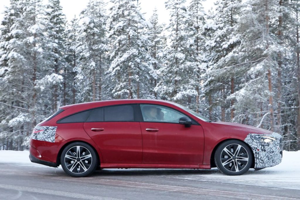 Le toca pasar frío al Mercedes CLA Shooting Brake 2 Motor16 Mercedes CLA Shooting Brake